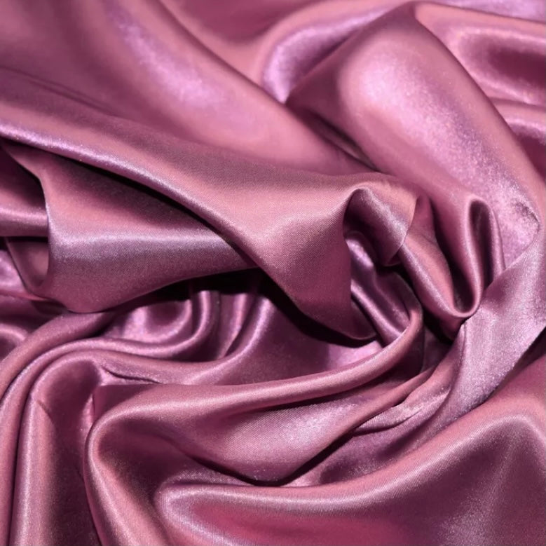 Aubergine SATIN Bow-Tie