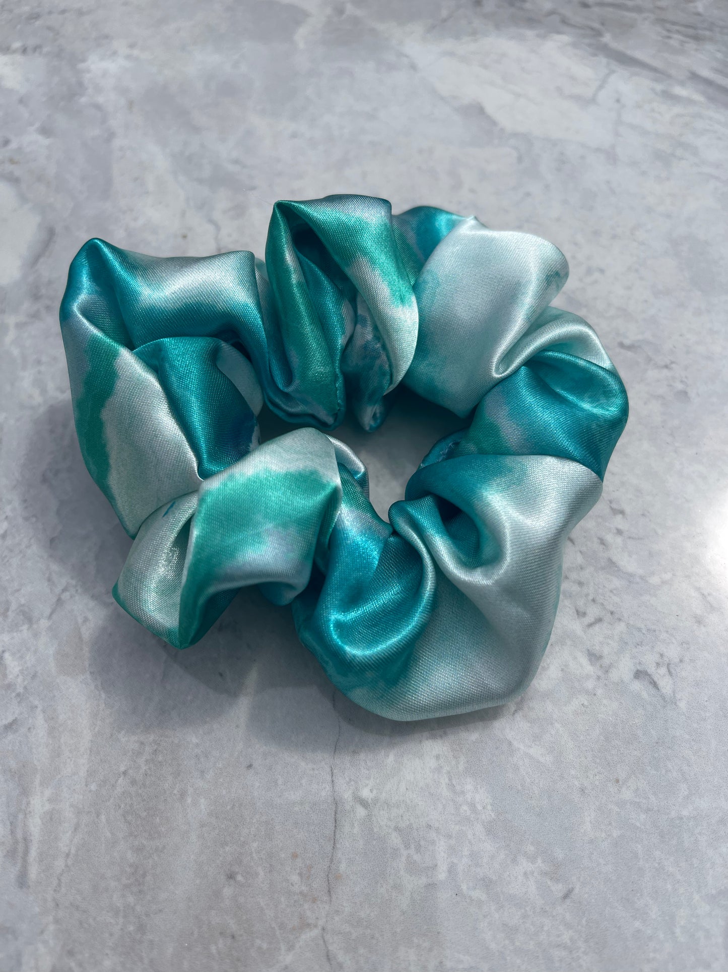Pattern SATIN Scrunchies - Choose your colour