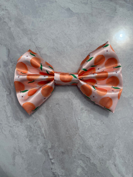 Just Peachy SATIN Bow-Tie