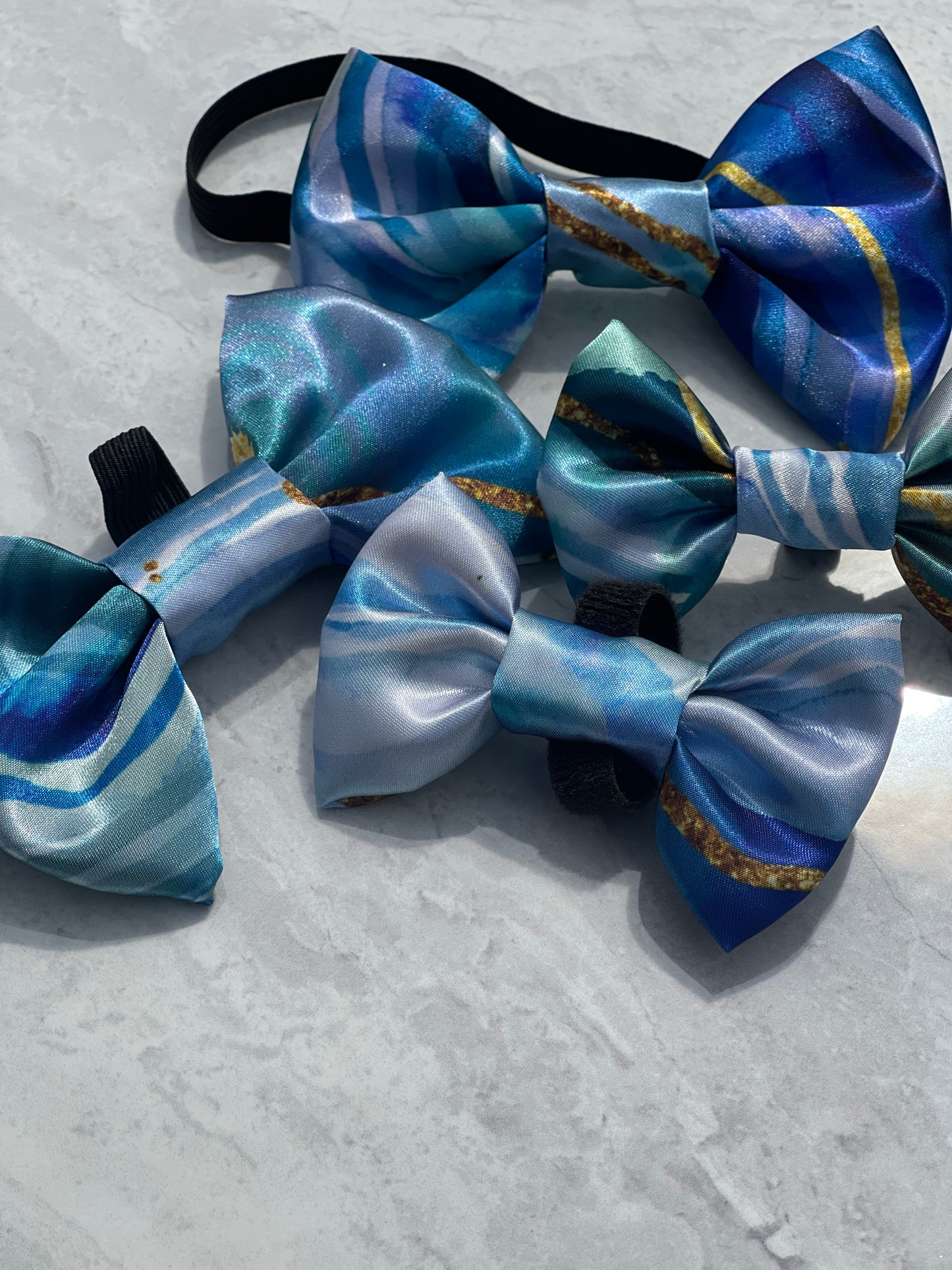 Geode SATIN Hair Bow