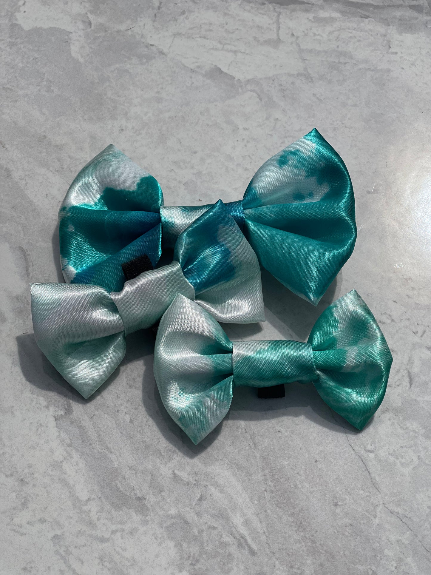Seafoam SATIN Bow-Tie