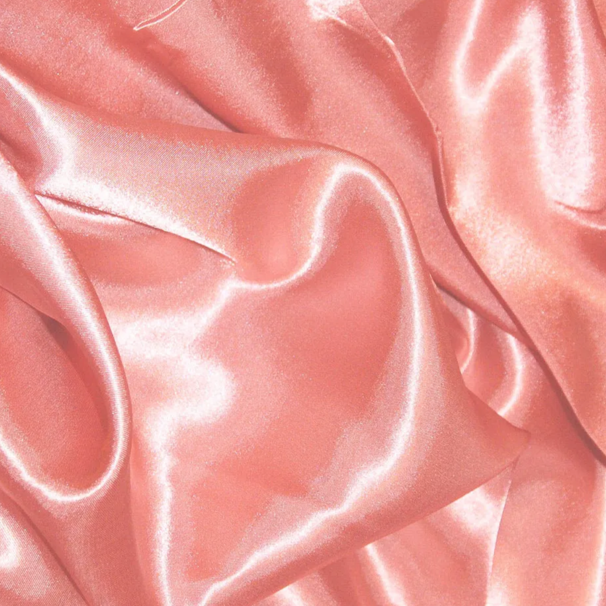 SALE Peach SATIN Bow-Tie