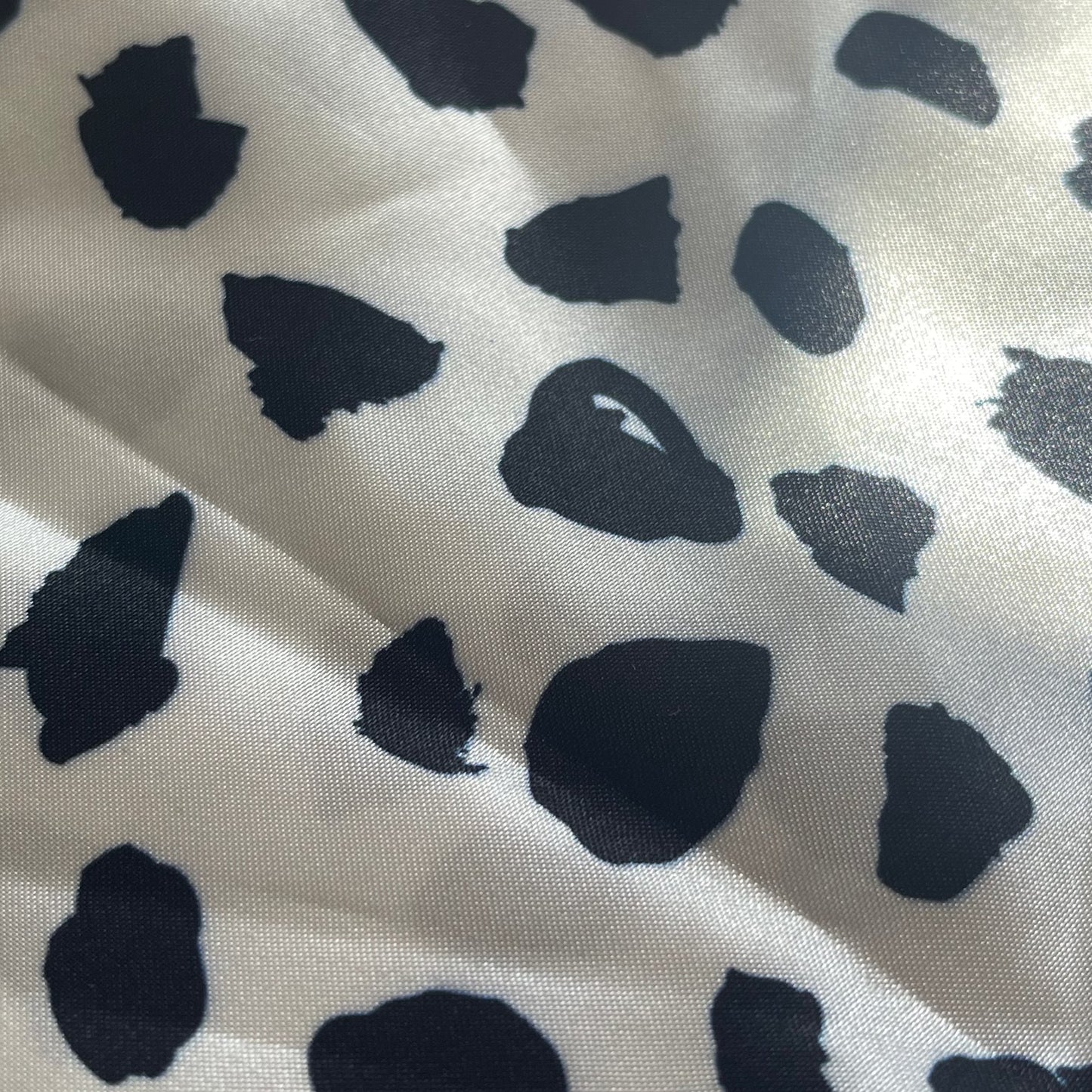 Large Dalmatian SATIN Bow-Tie