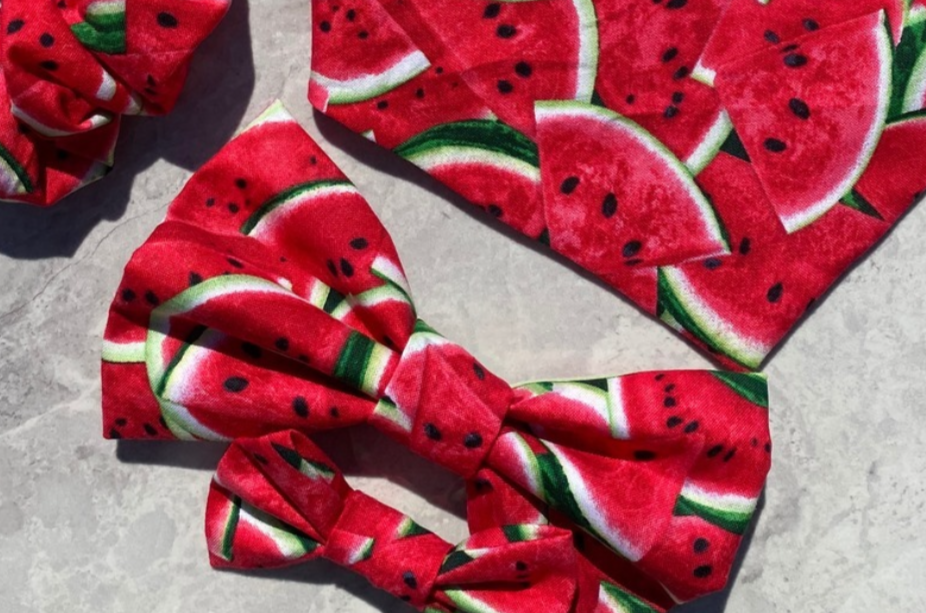 Watermelon Bow-Tie