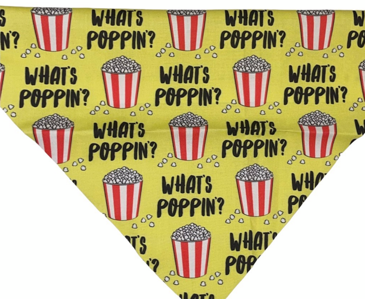What's poppin' popcorn Bandana