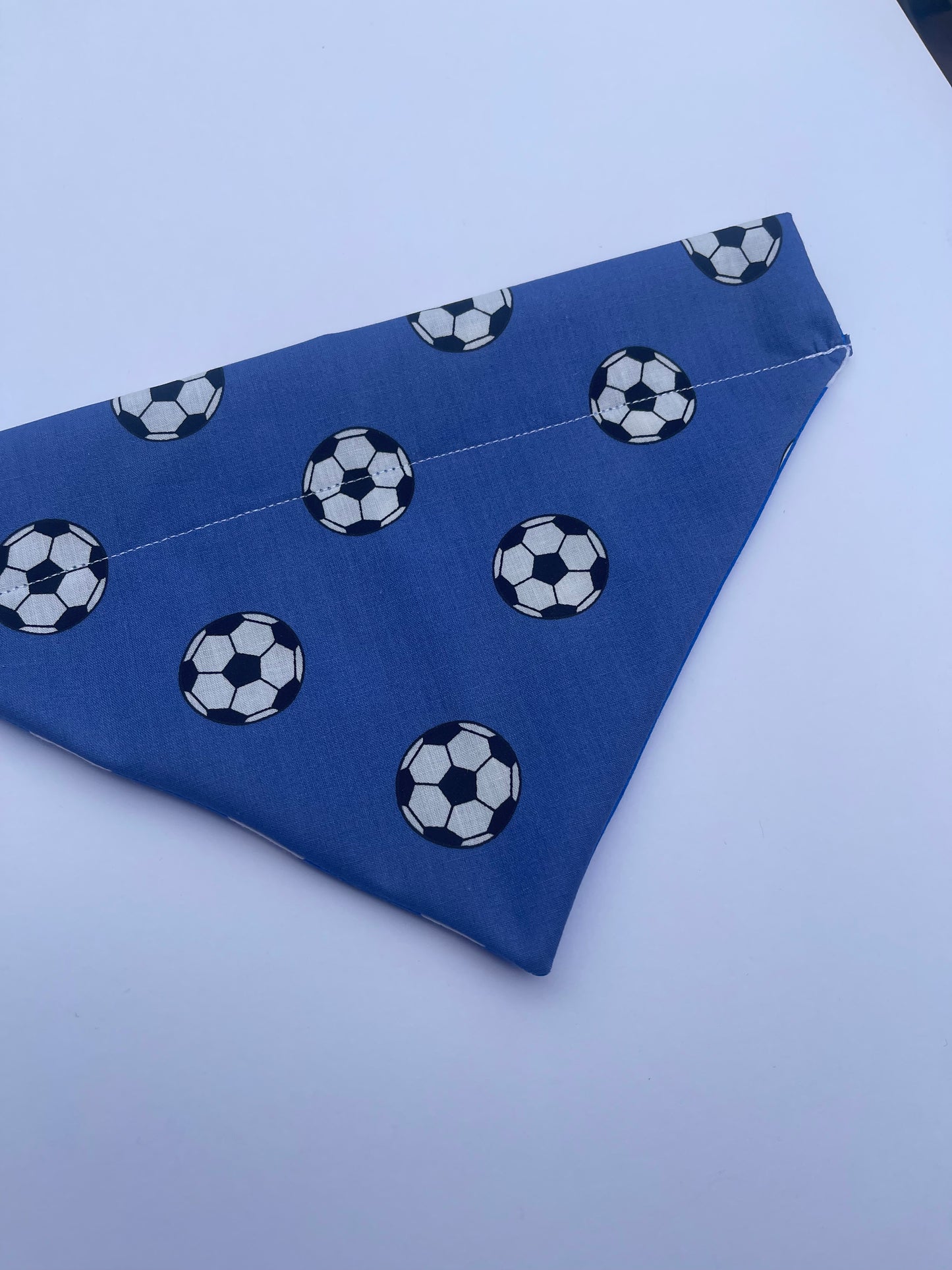 Blue Football Bandana