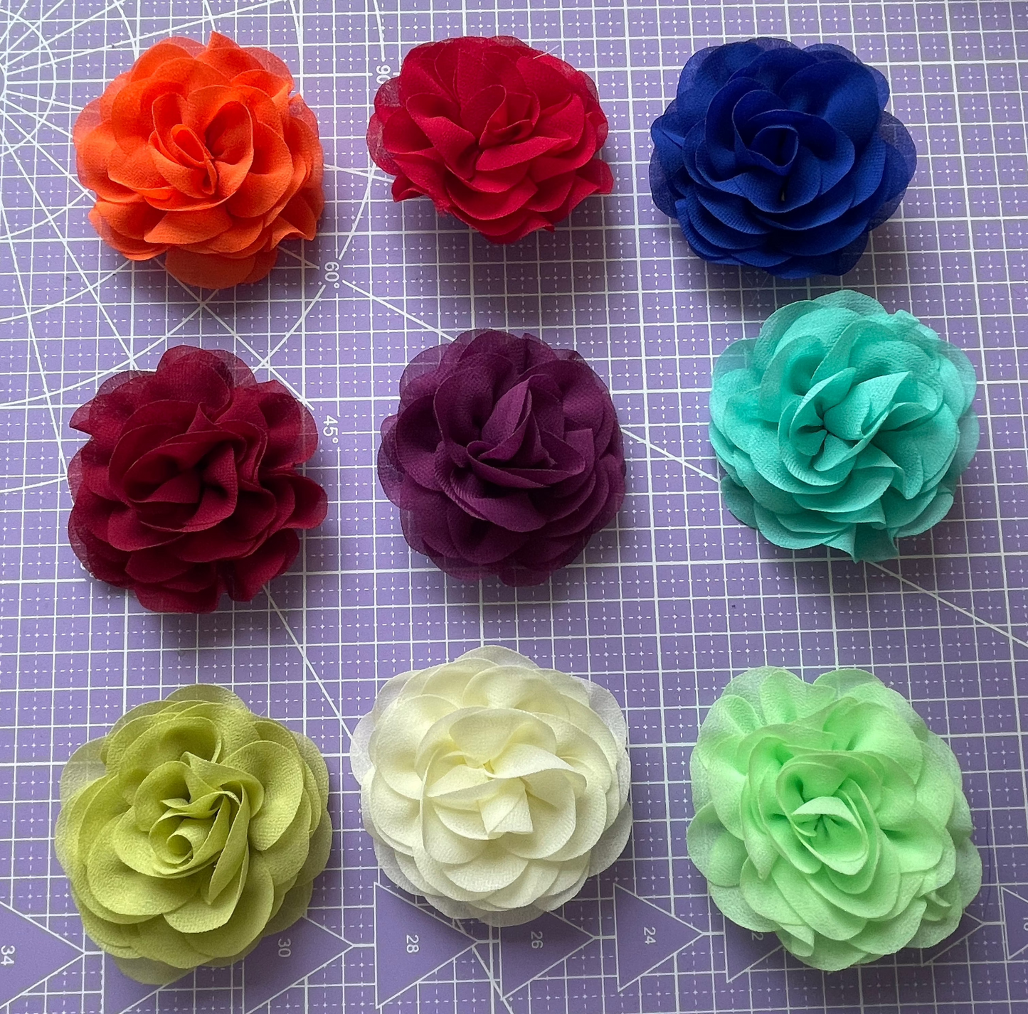 Medium Flowers (For Collar)