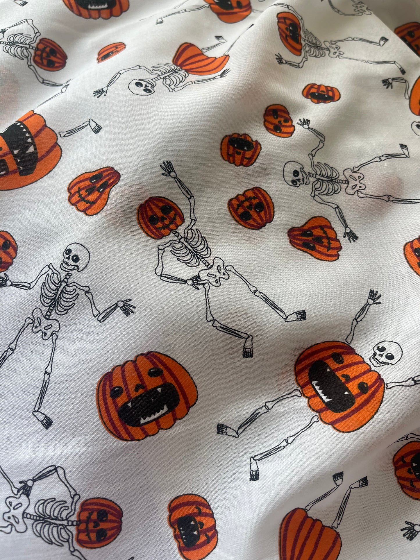 Skeleton pumpkin Bow-Tie