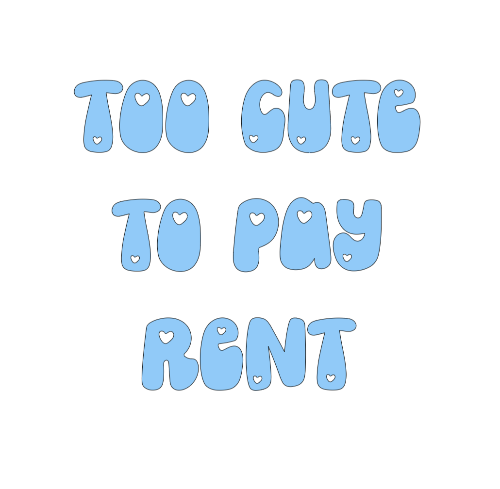 I don't pay rent - Vinyl Bandana Add On
