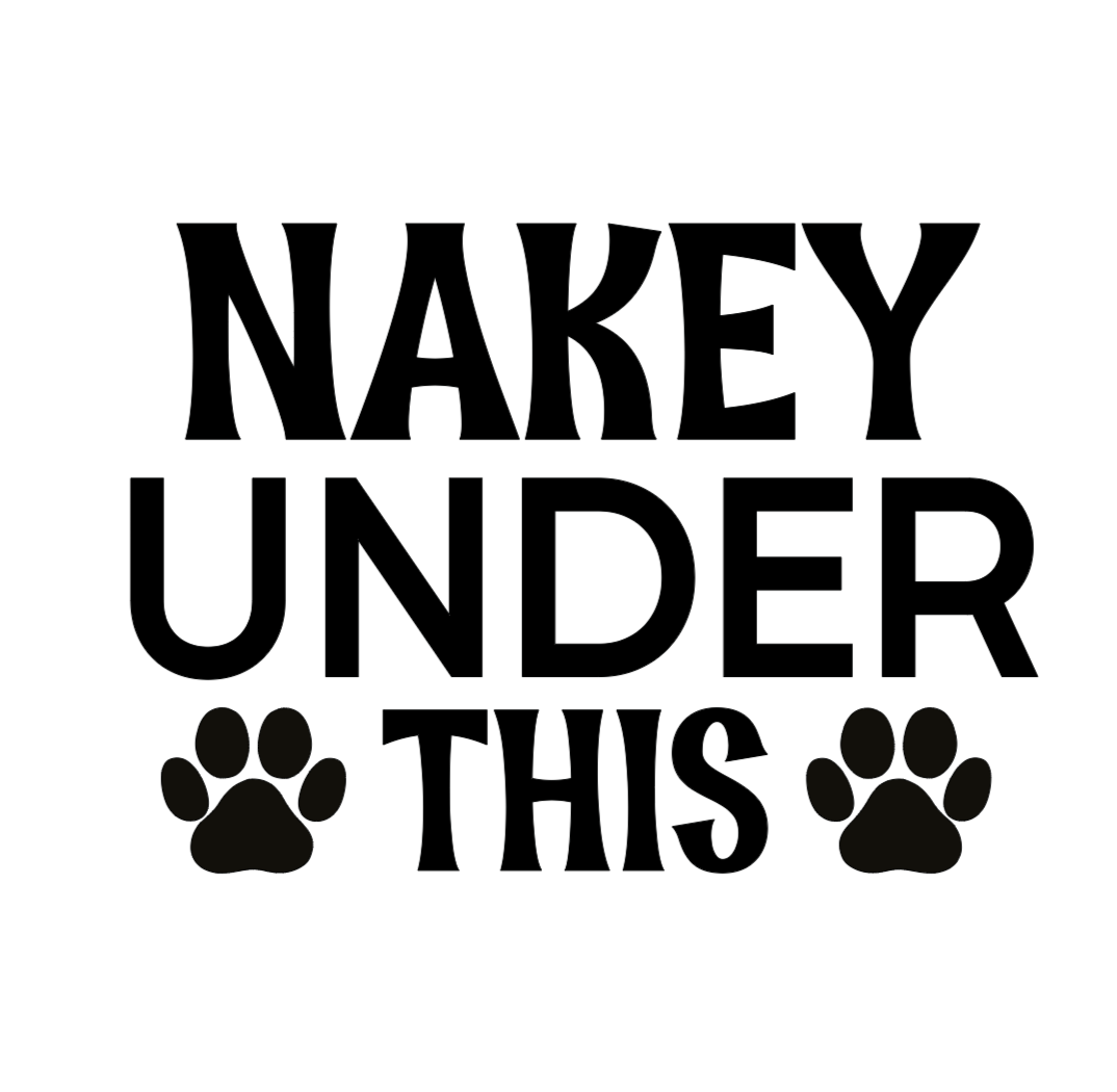 Nakey Under This - Vinyl Bandana Add On