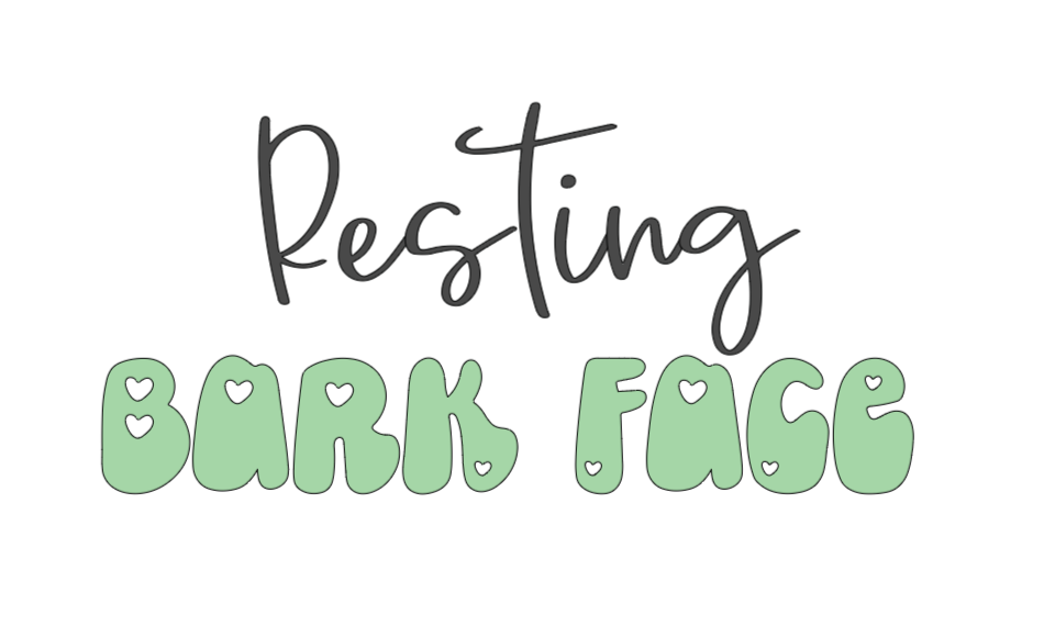 Resting Bark Face - Vinyl Bandana Add On