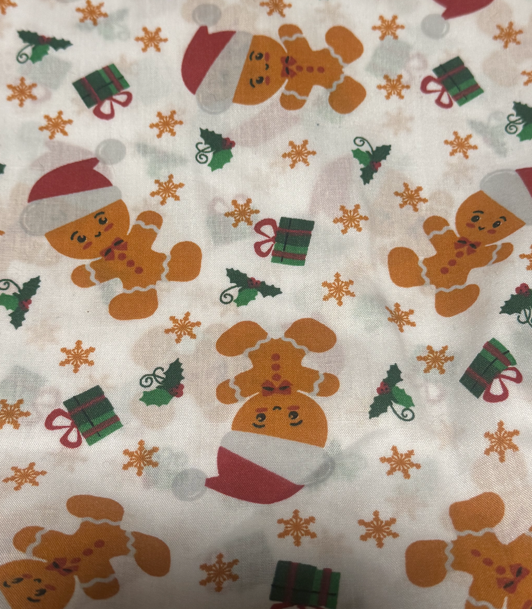 Large Gingerbread Bandana