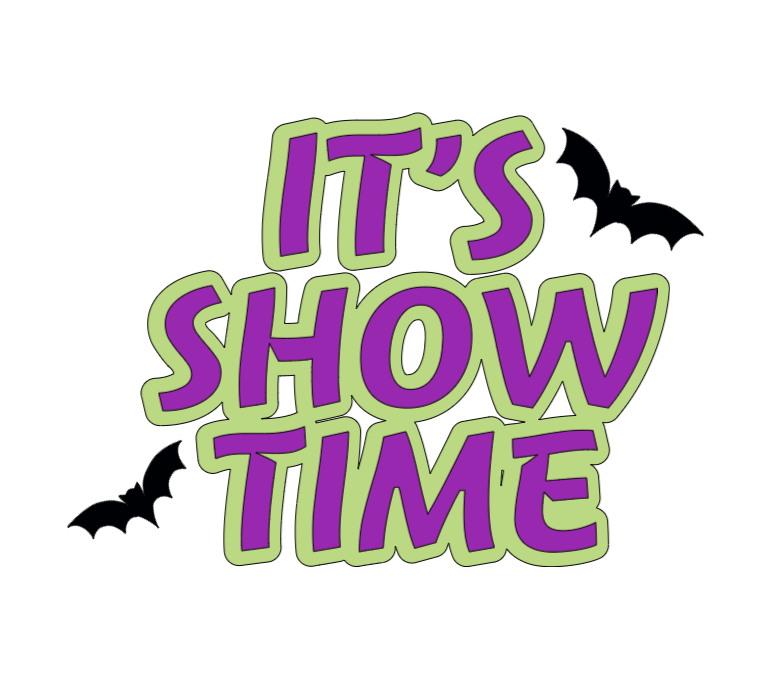 beetlejuice its show time- Vinyl Bandana Add On