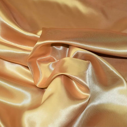 Gold SATIN Hair Bow