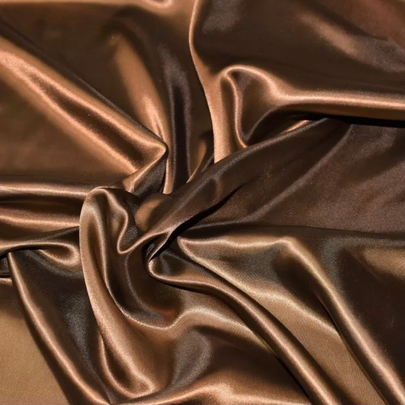 Chocolate SATIN Bow-Tie