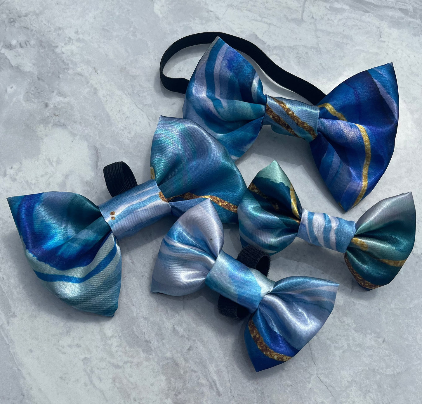 Geode SATIN Bow-Tie