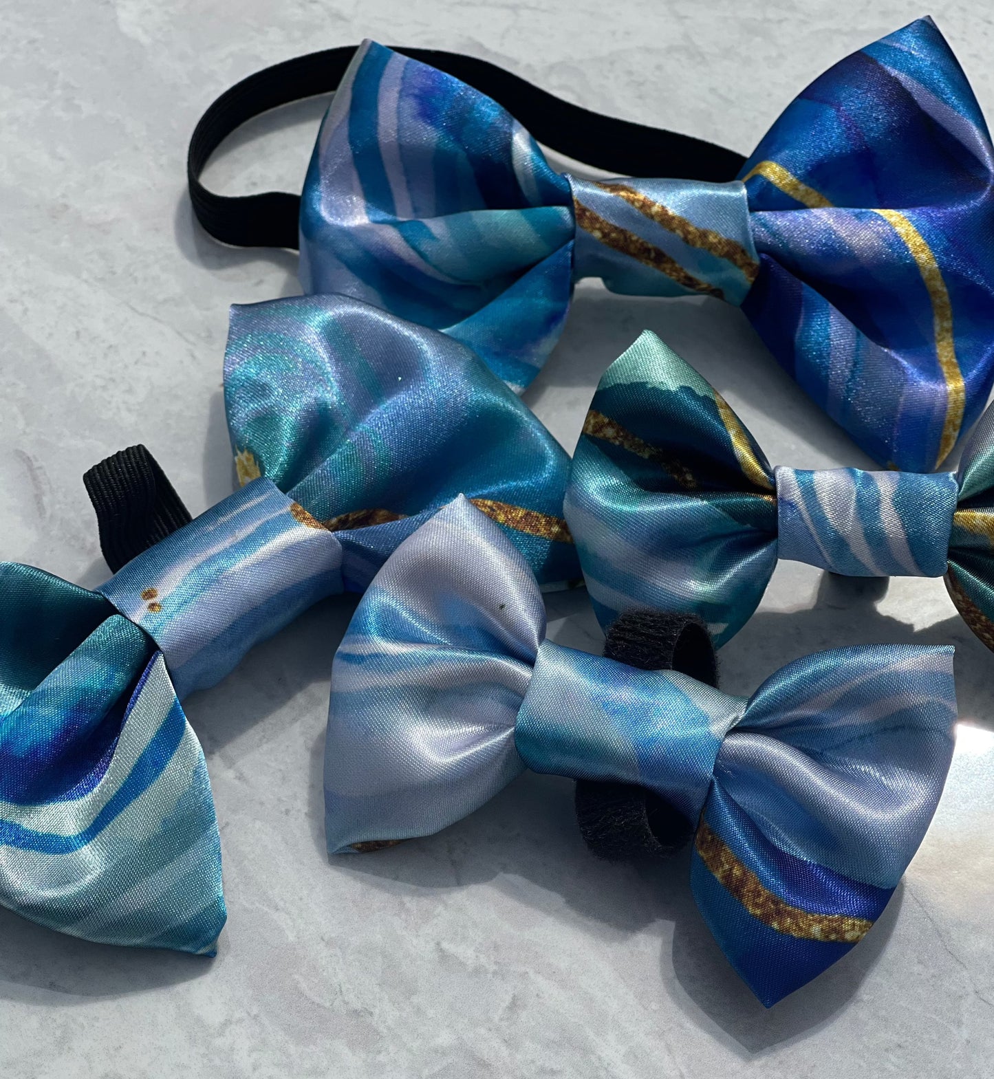 Geode SATIN Bow-Tie