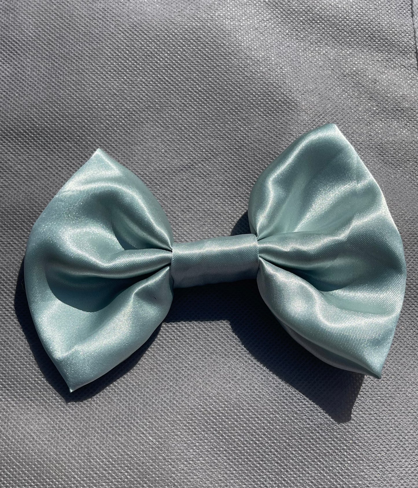 Pale Duckegg SATIN Bow-Tie