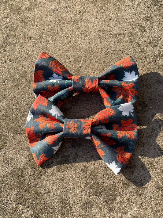 Fall Leaves Bow-Tie