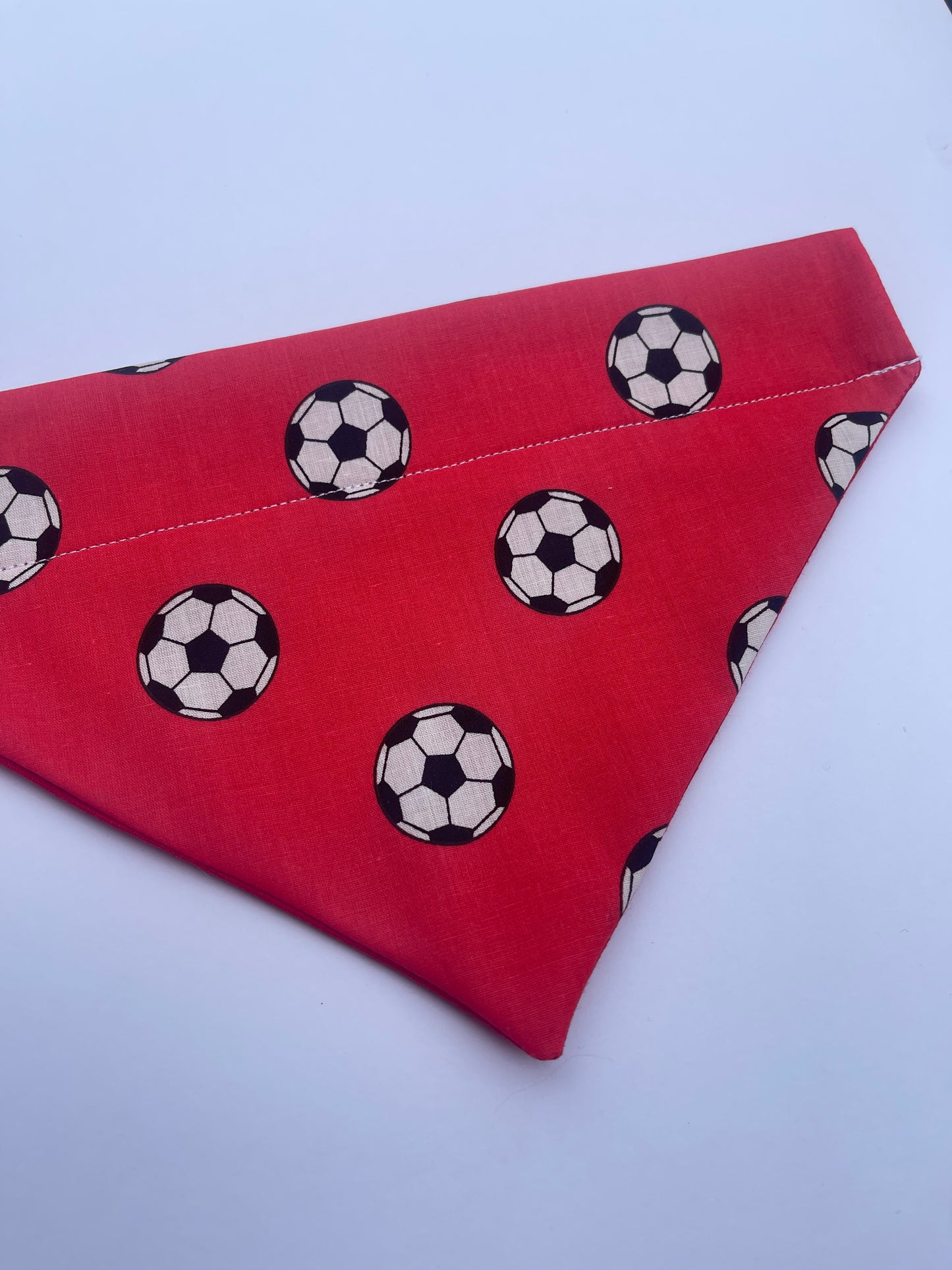 Red Football Bandana