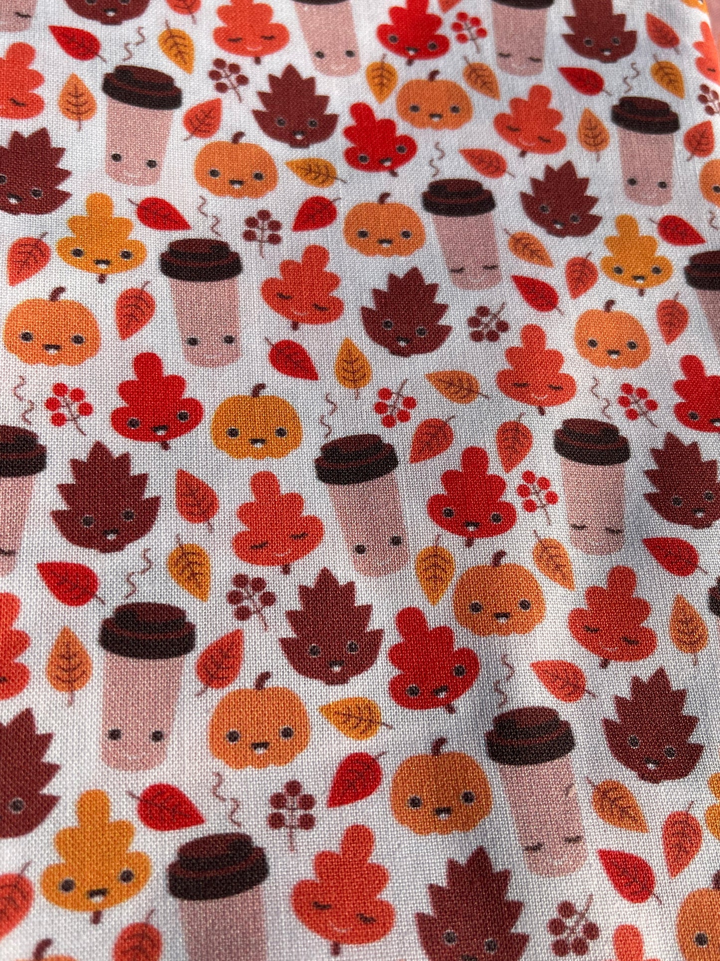 Cute fall faces Bandana