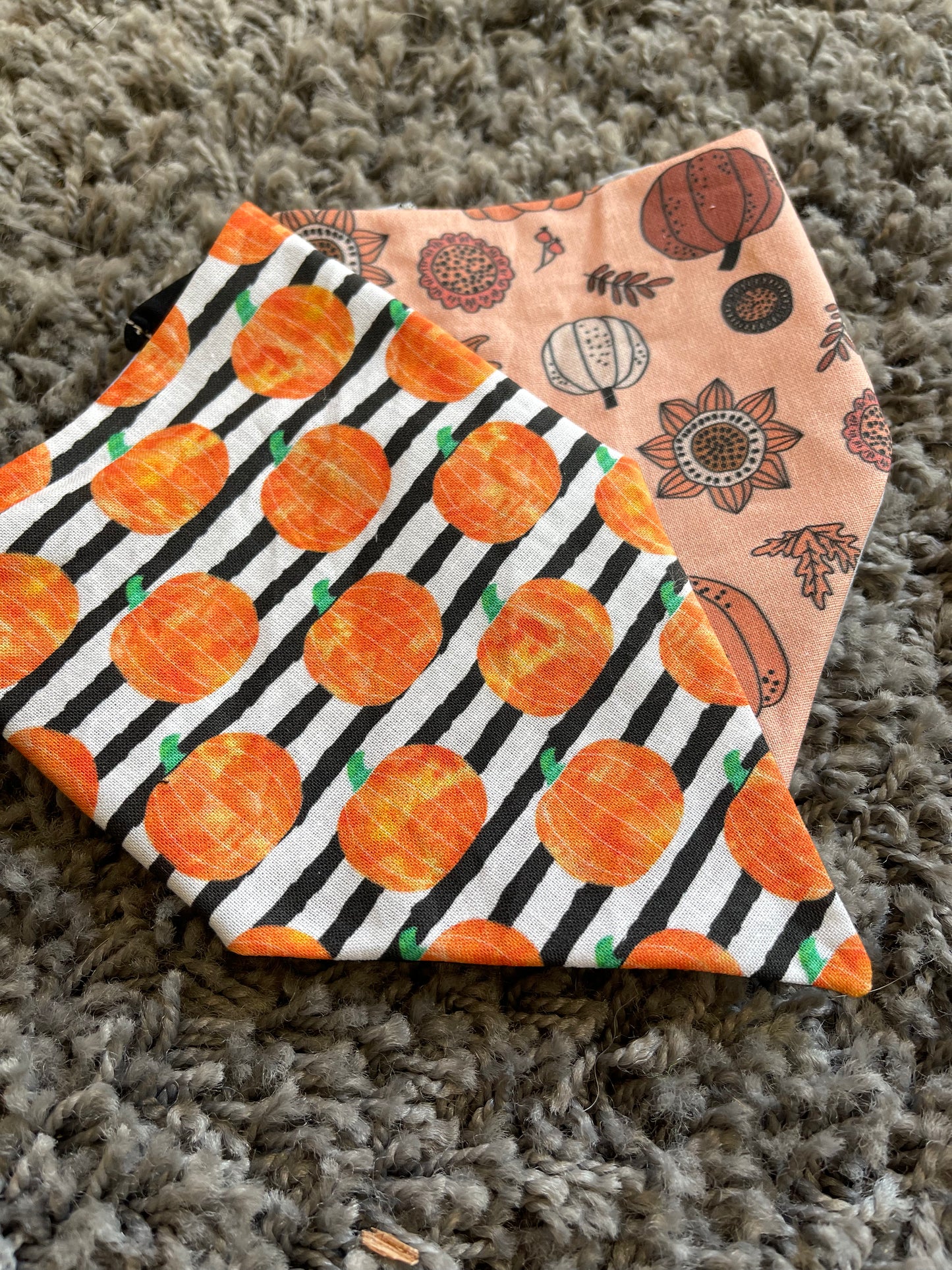 Stripe pumpkin Bandana