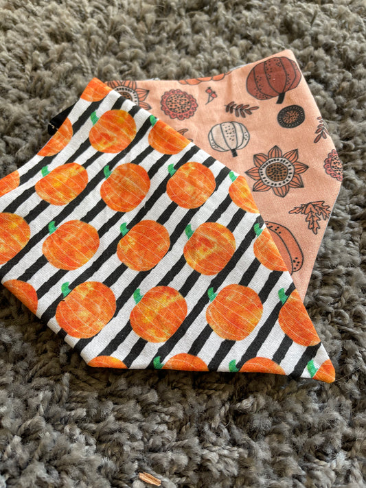 Stripe pumpkin Bandana