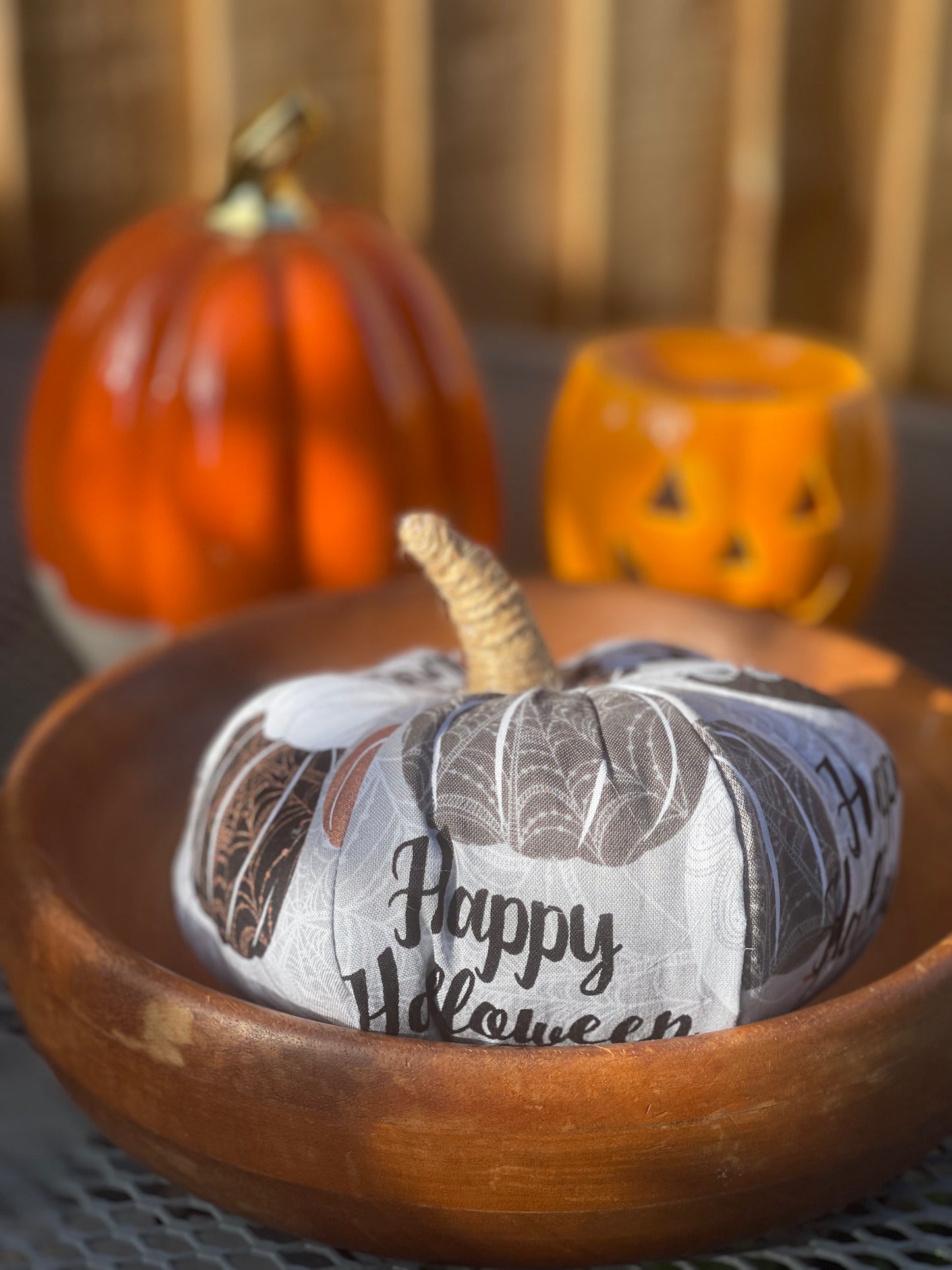 Happy Halloween Pumpkin - Homeware