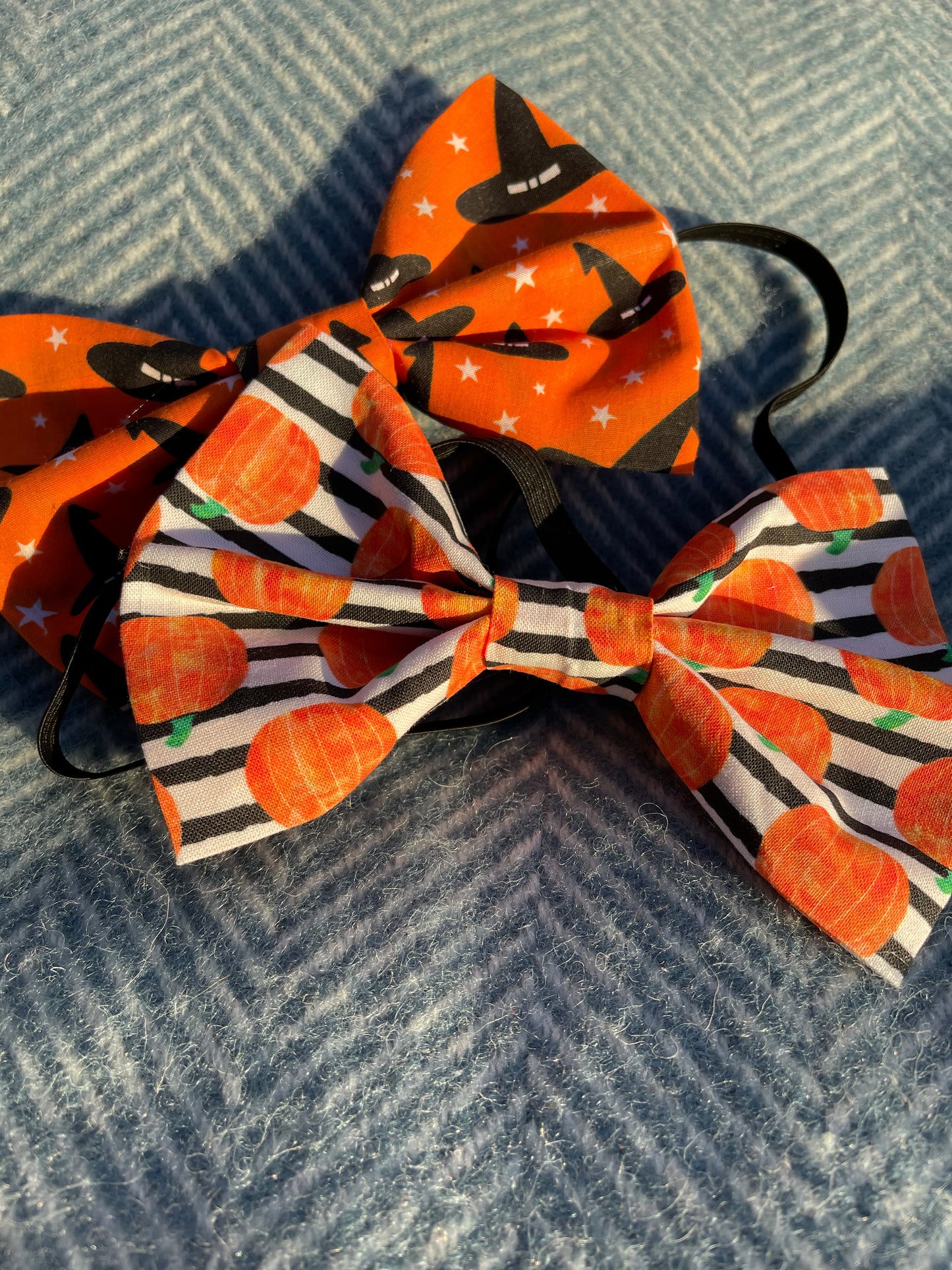 Stripe pumpkin Bow-Tie