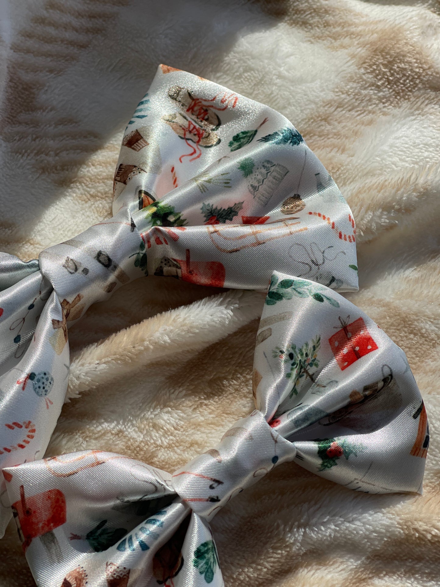 Winter wonder SATIN Bow-Tie