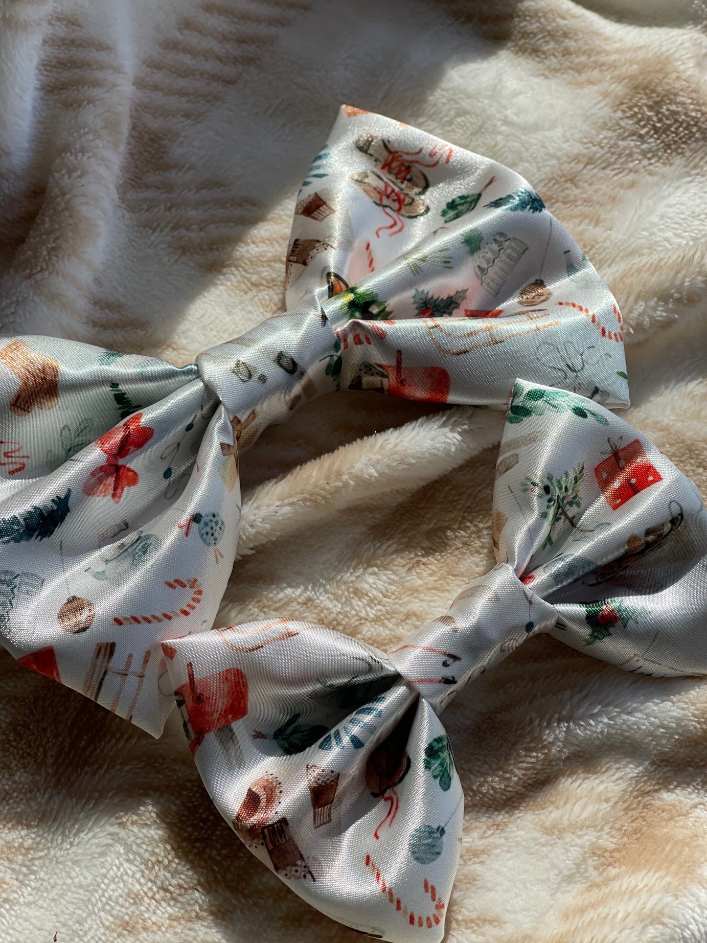 Winter wonder SATIN Bow-Tie