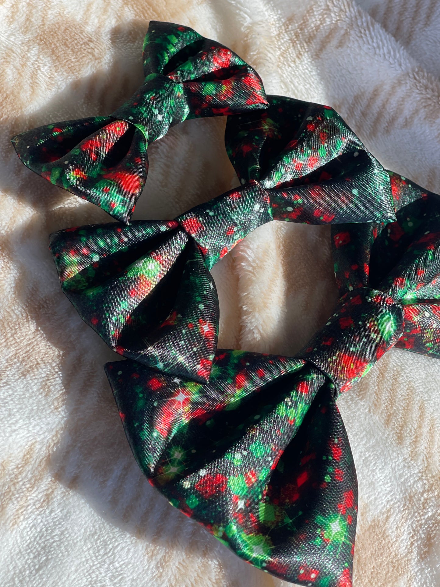 Christmas sparkles SATIN Bow-Tie