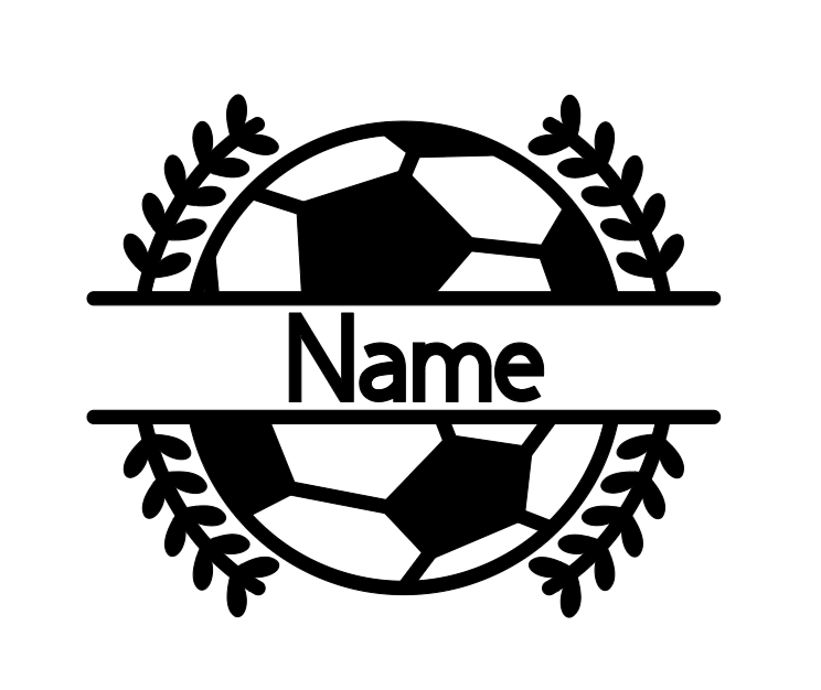 Football Name - Vinyl Bandana Add On