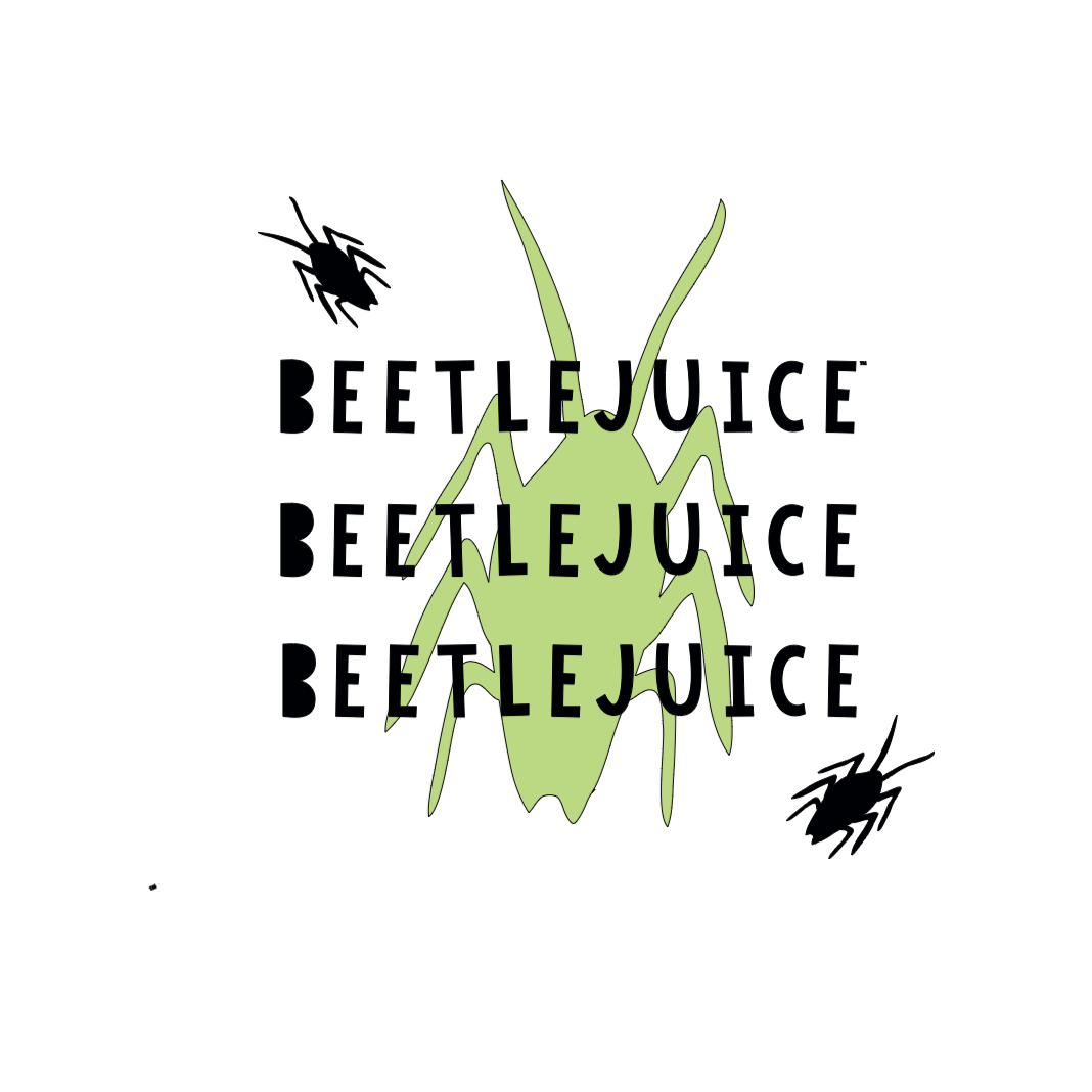 beetlejuice x3- Vinyl Bandana Add On